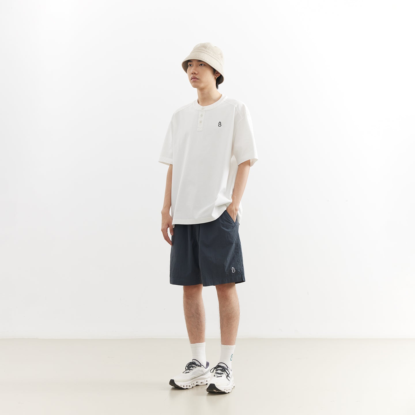 Chichaqu Cooling short-sleeve Henley