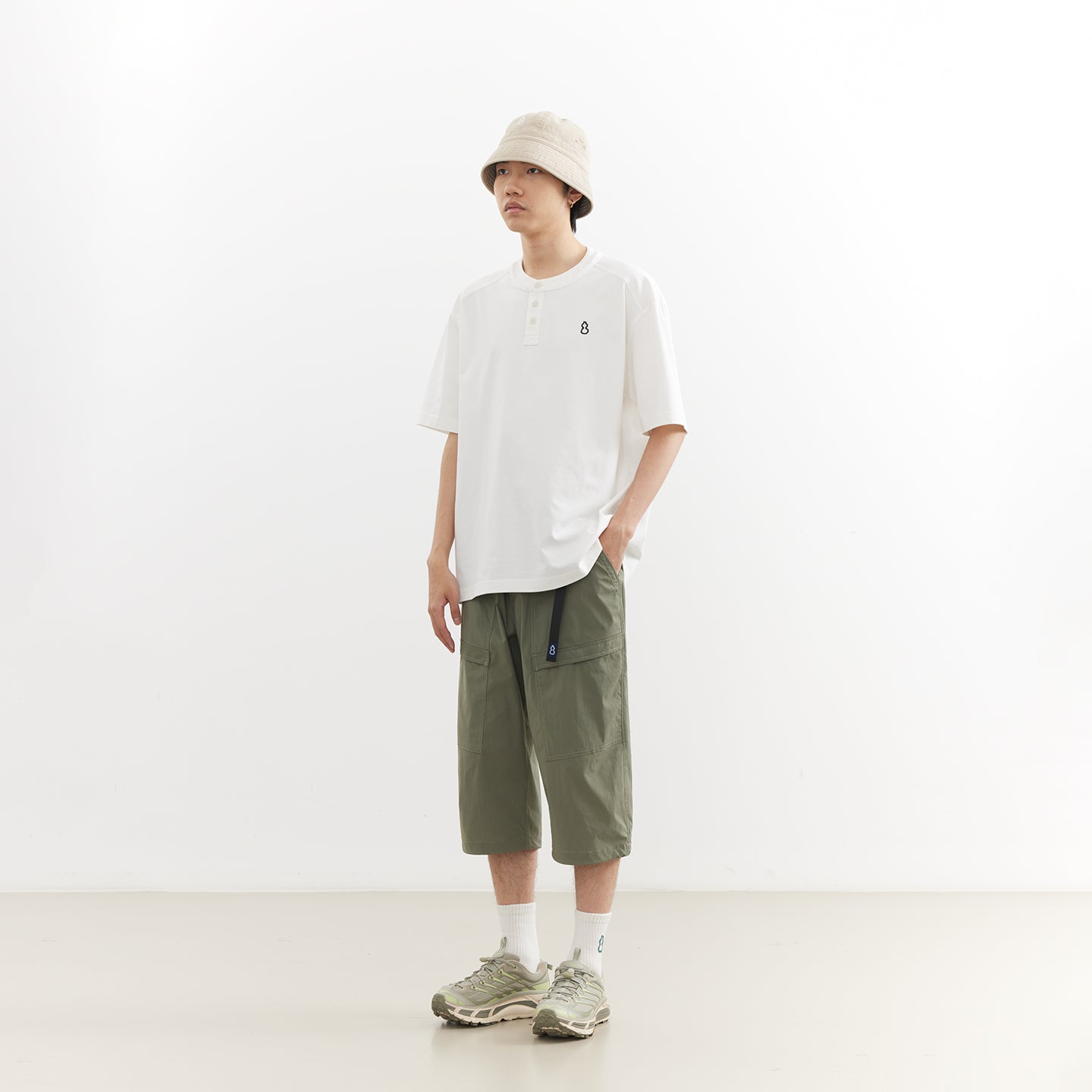 Chichaqu Cooling short-sleeve Henley