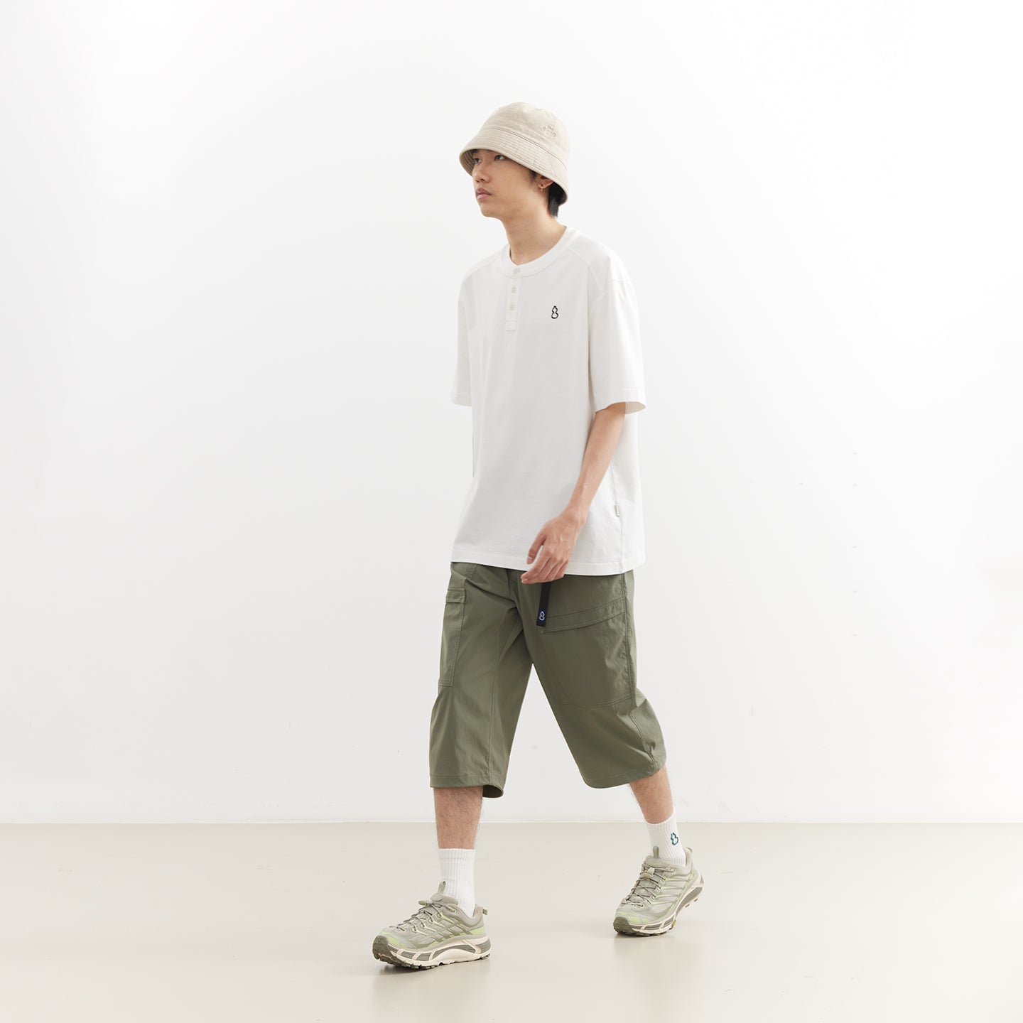 Chichaqu Cooling short-sleeve Henley