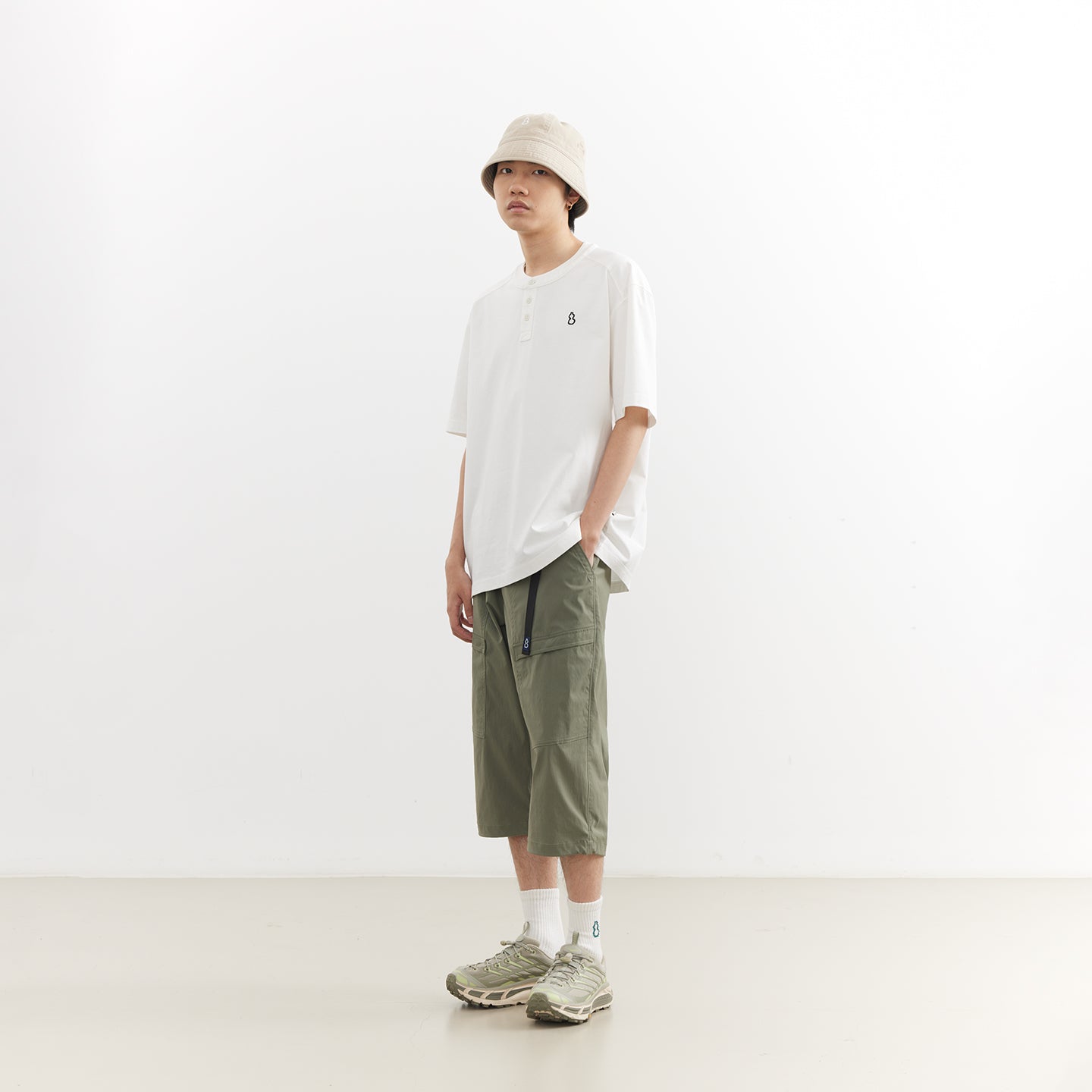Chichaqu Cooling short-sleeve Henley