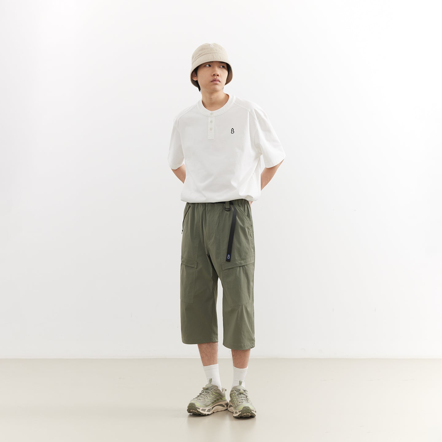 Chichaqu Cooling short-sleeve Henley