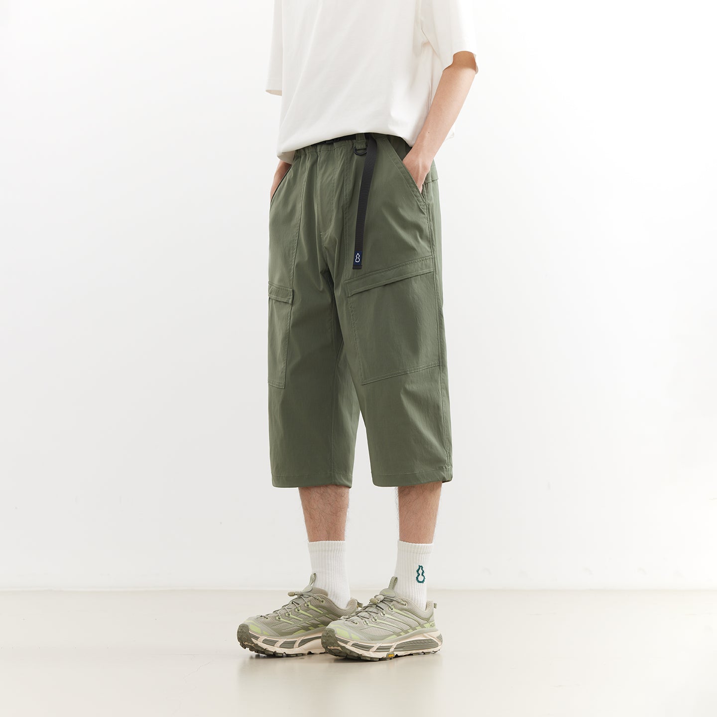 Chichaqu Quick-dry casual cropped pants