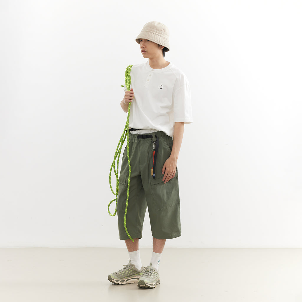 Chichaqu Quick-dry casual cropped pants