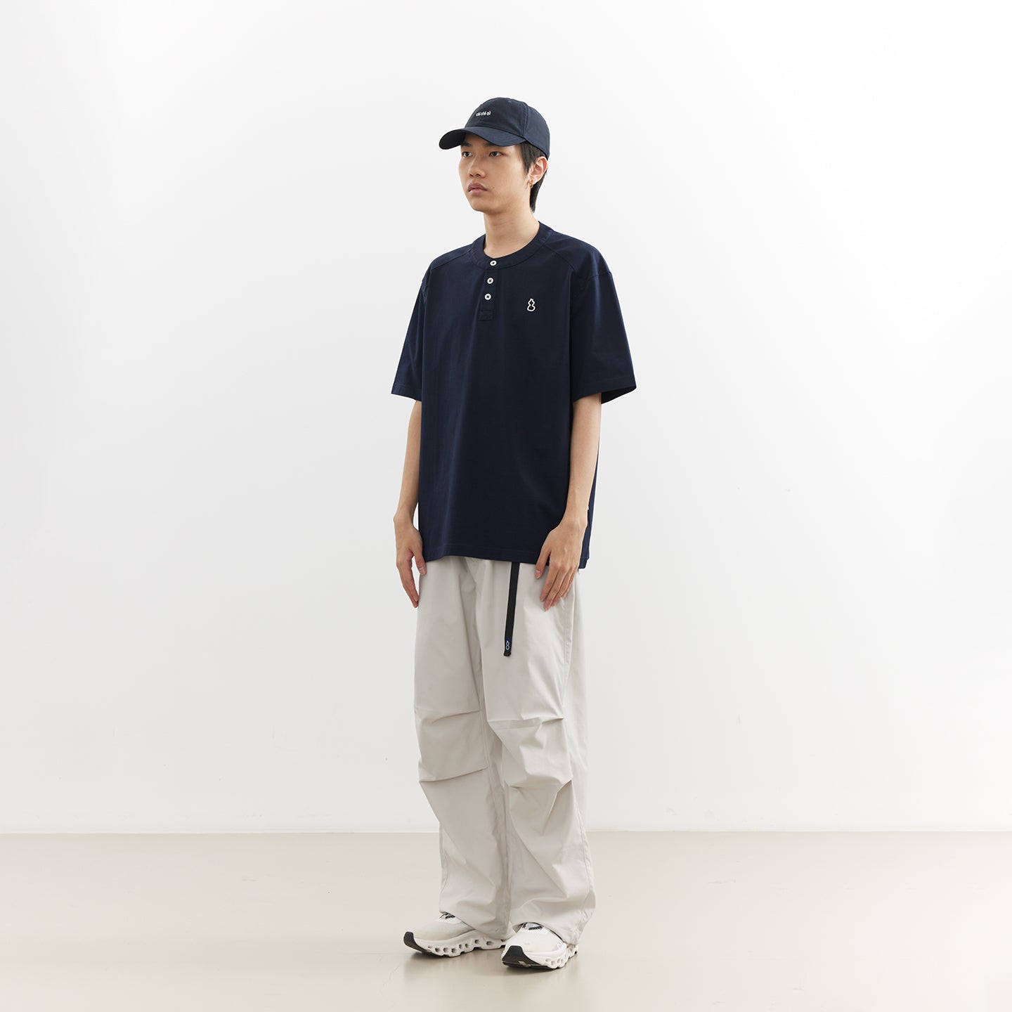 Chichaqu Cooling short-sleeve Henley