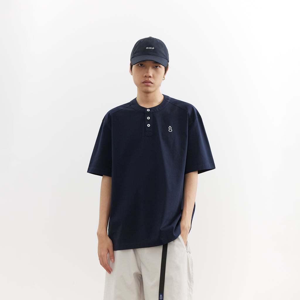 Chichaqu Cooling short-sleeve Henley