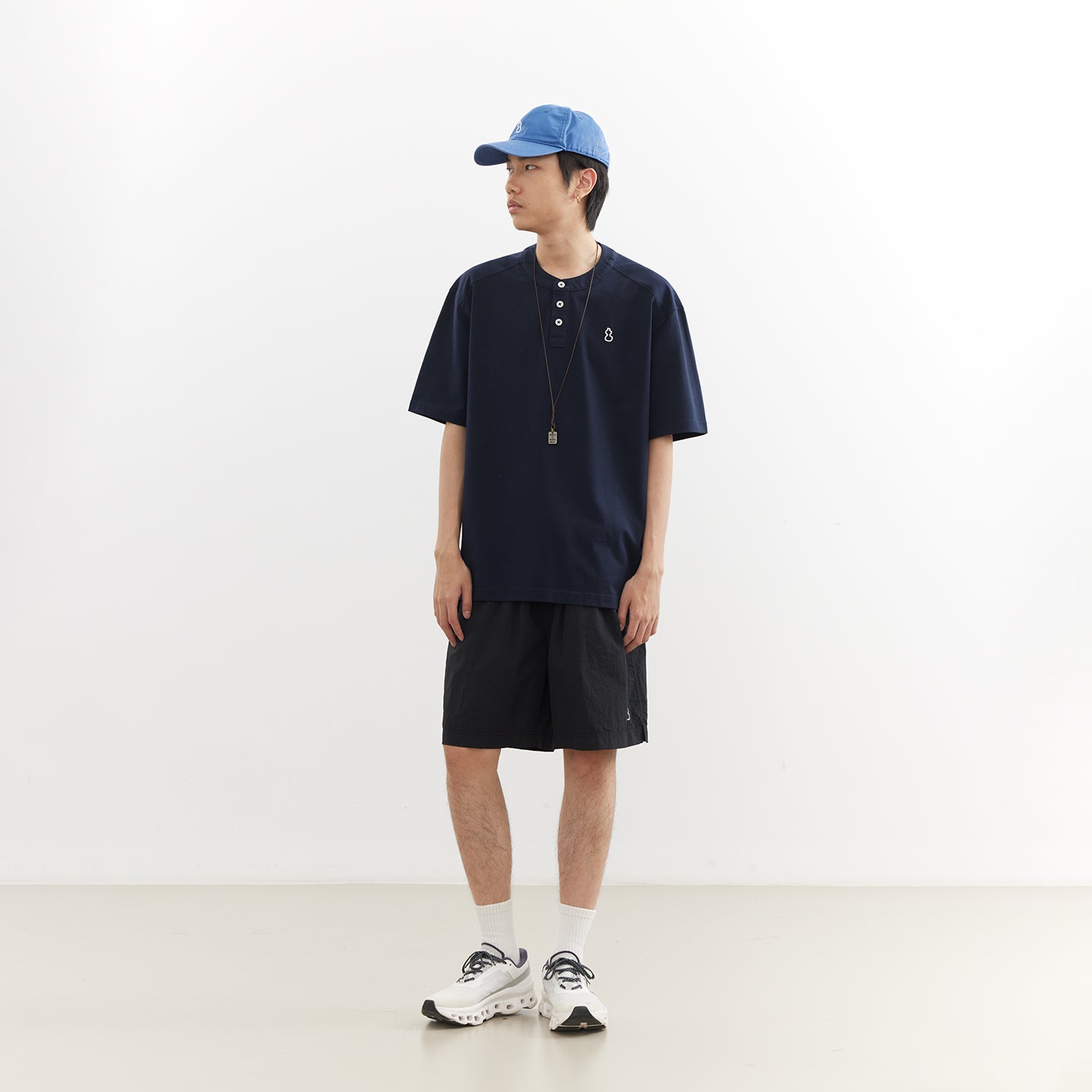 Chichaqu Cooling short-sleeve Henley