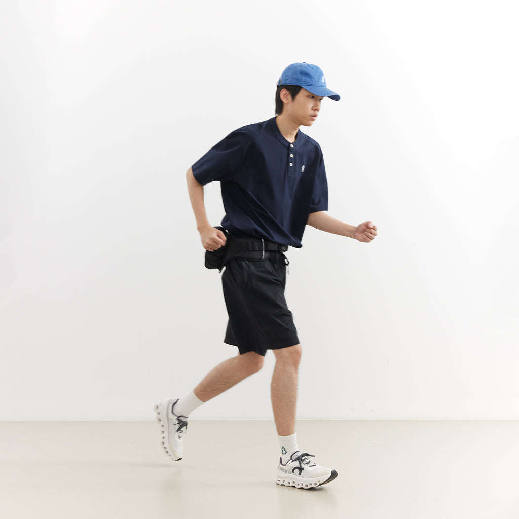 Chichaqu Cooling short-sleeve Henley