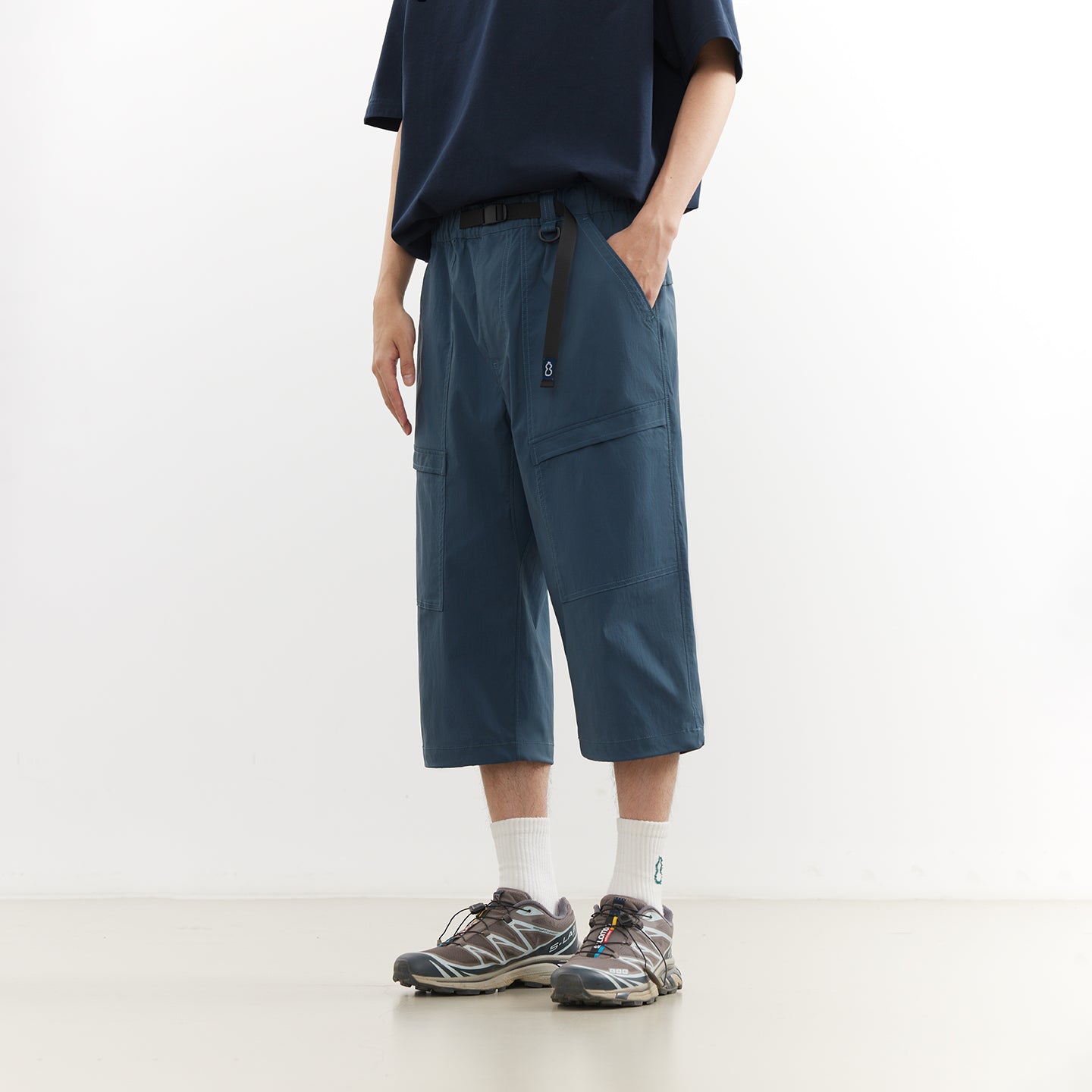 Chichaqu Quick-dry casual cropped pants