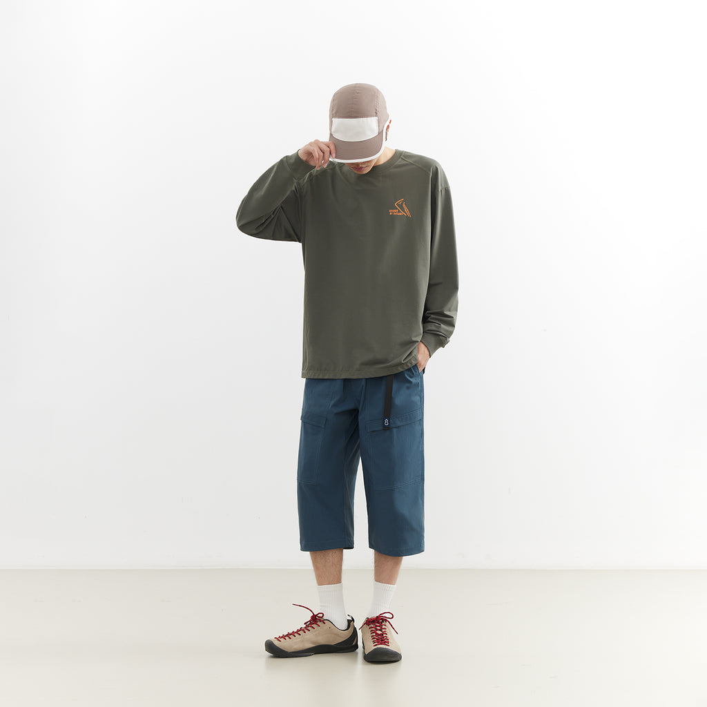Chichaqu Quick-dry casual cropped pants