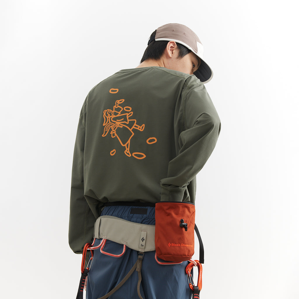 Chichaqu Lightweight graphic long-sleeve tee