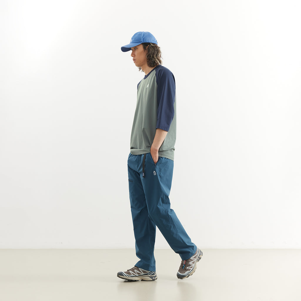 Chichaqu Cooling color-block 3/4 sleeve tee