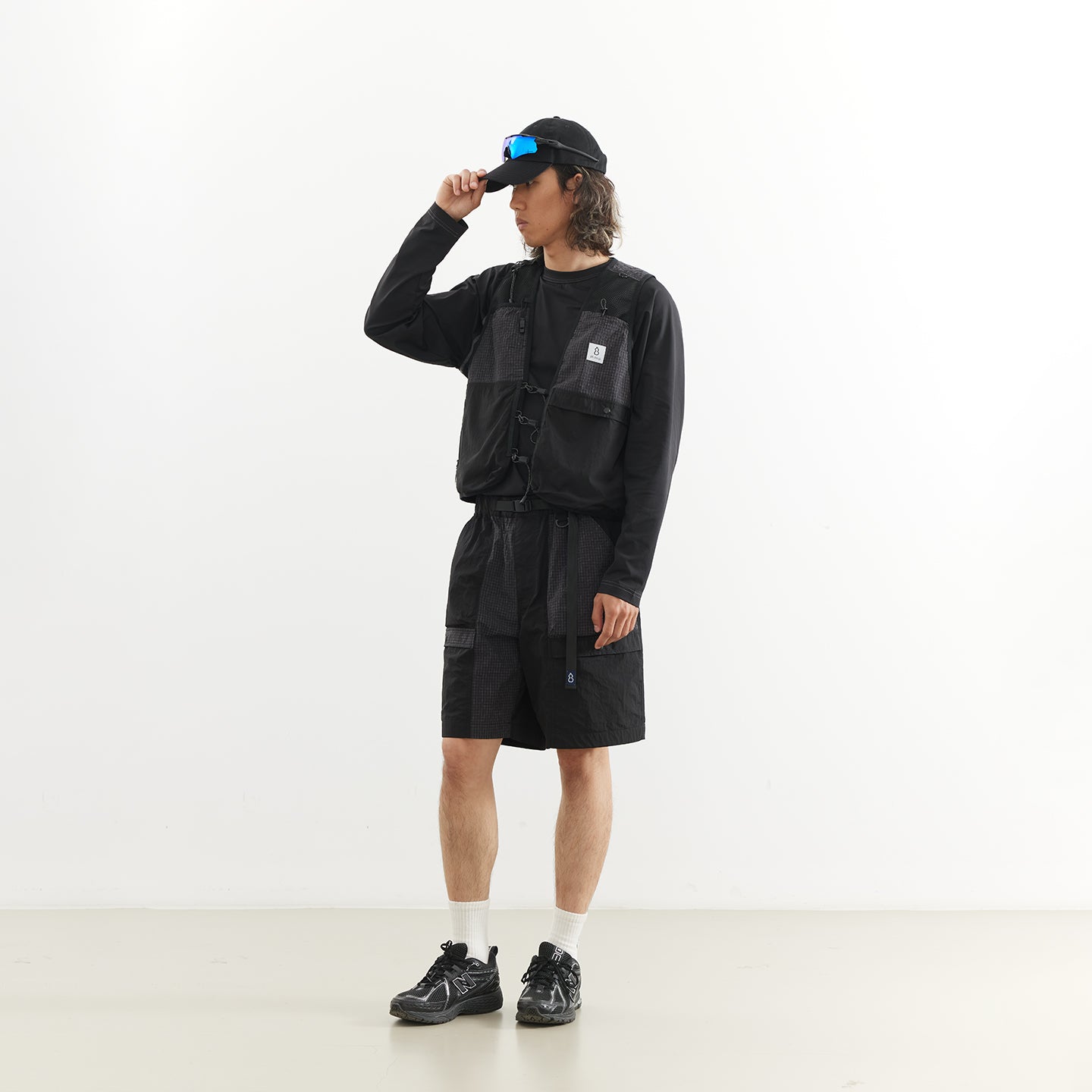 Chichaqu Quick-dry paneled shorts