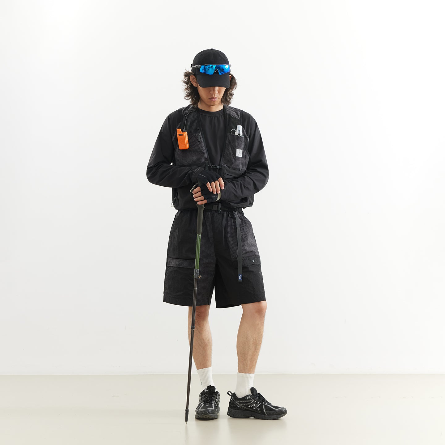 Chichaqu Quick-dry paneled grid vest