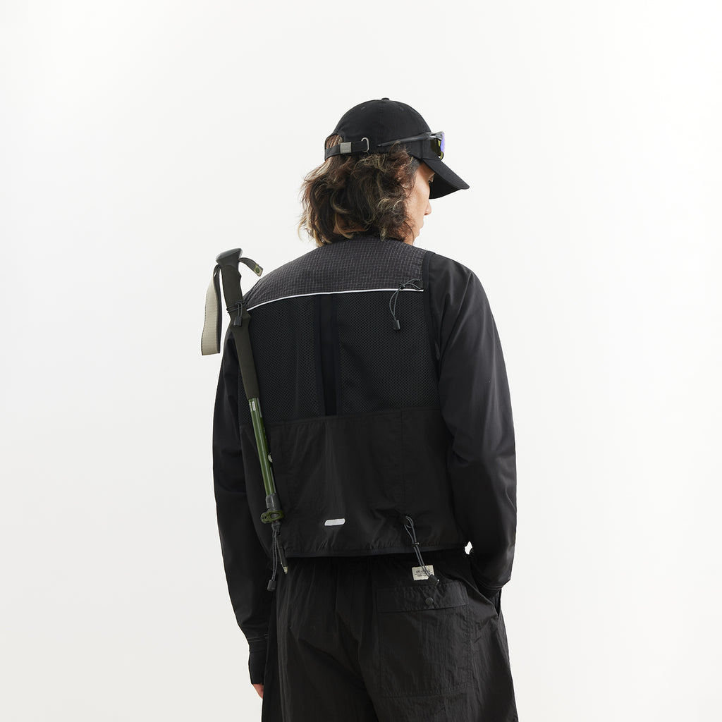 Chichaqu Quick-dry paneled grid vest