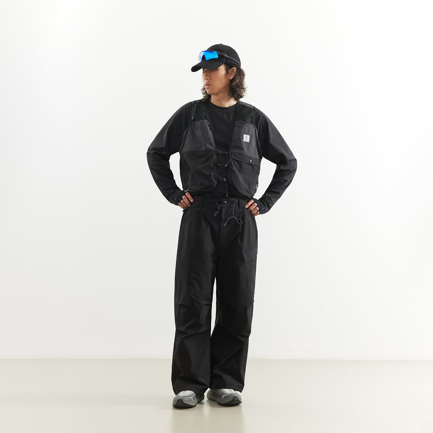 Chichaqu Quick-dry paneled grid vest