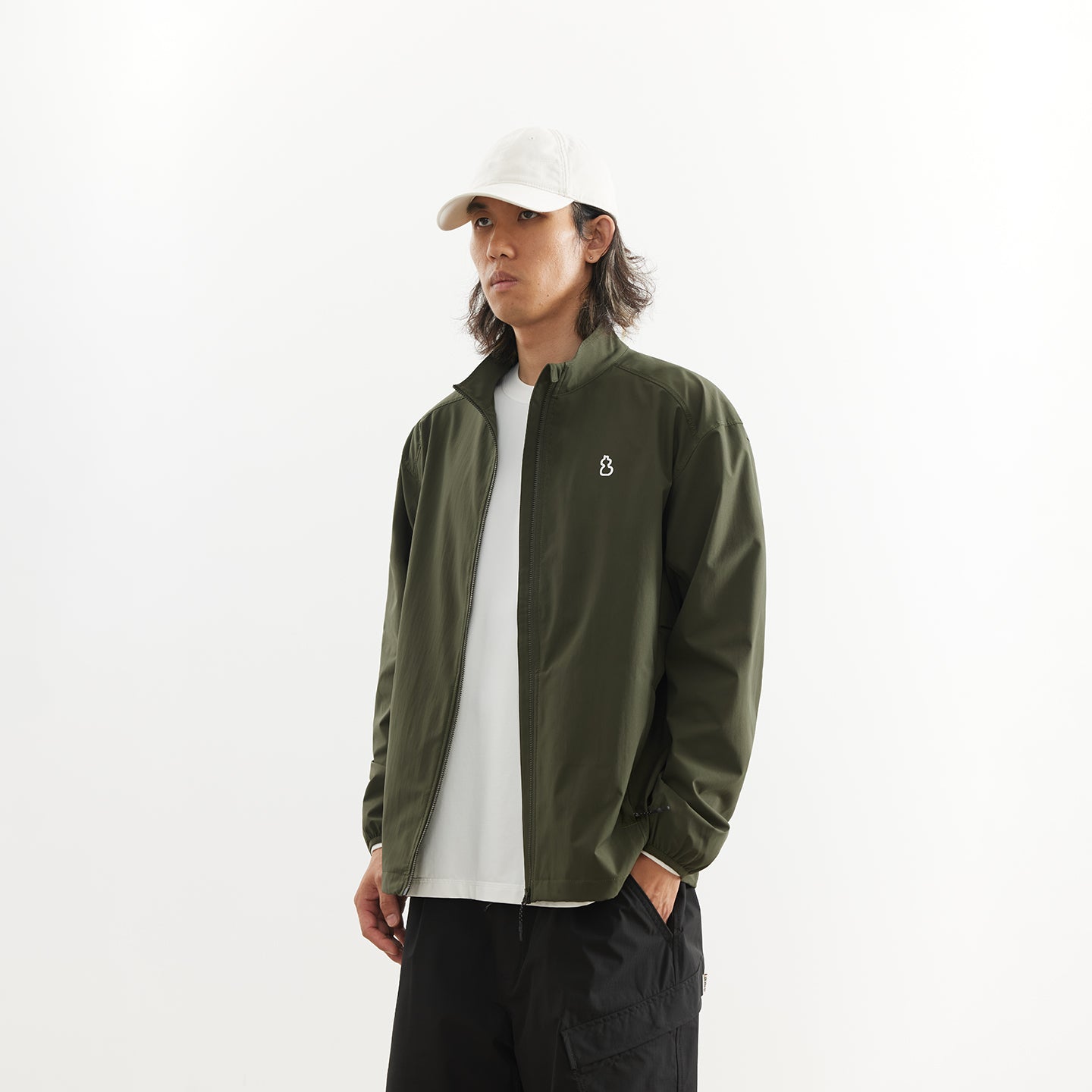 Chichaqu Lightweight stand-collar softshell jacket