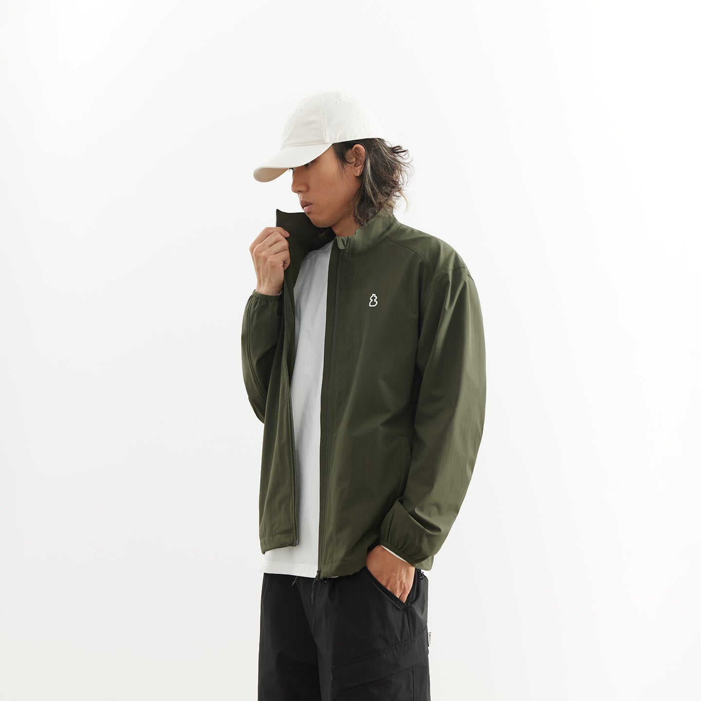 Chichaqu Lightweight stand-collar softshell jacket