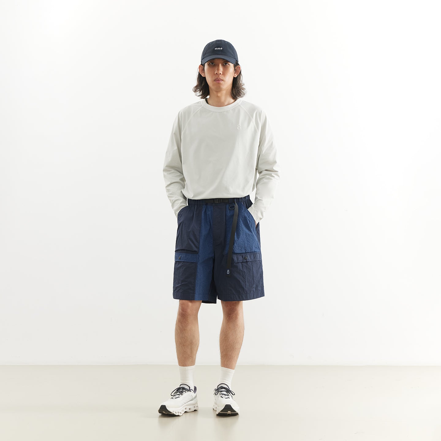 Chichaqu Quick-dry paneled shorts