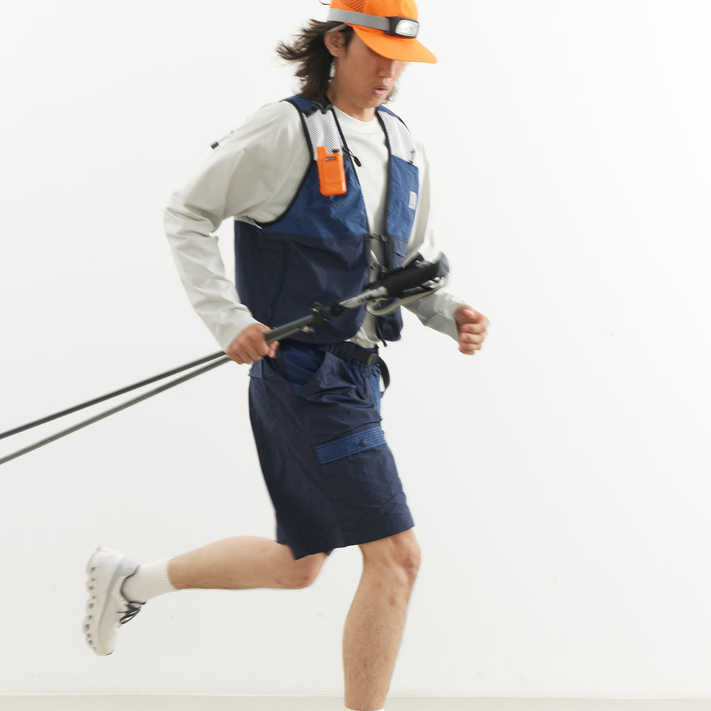Chichaqu Quick-dry paneled grid vest
