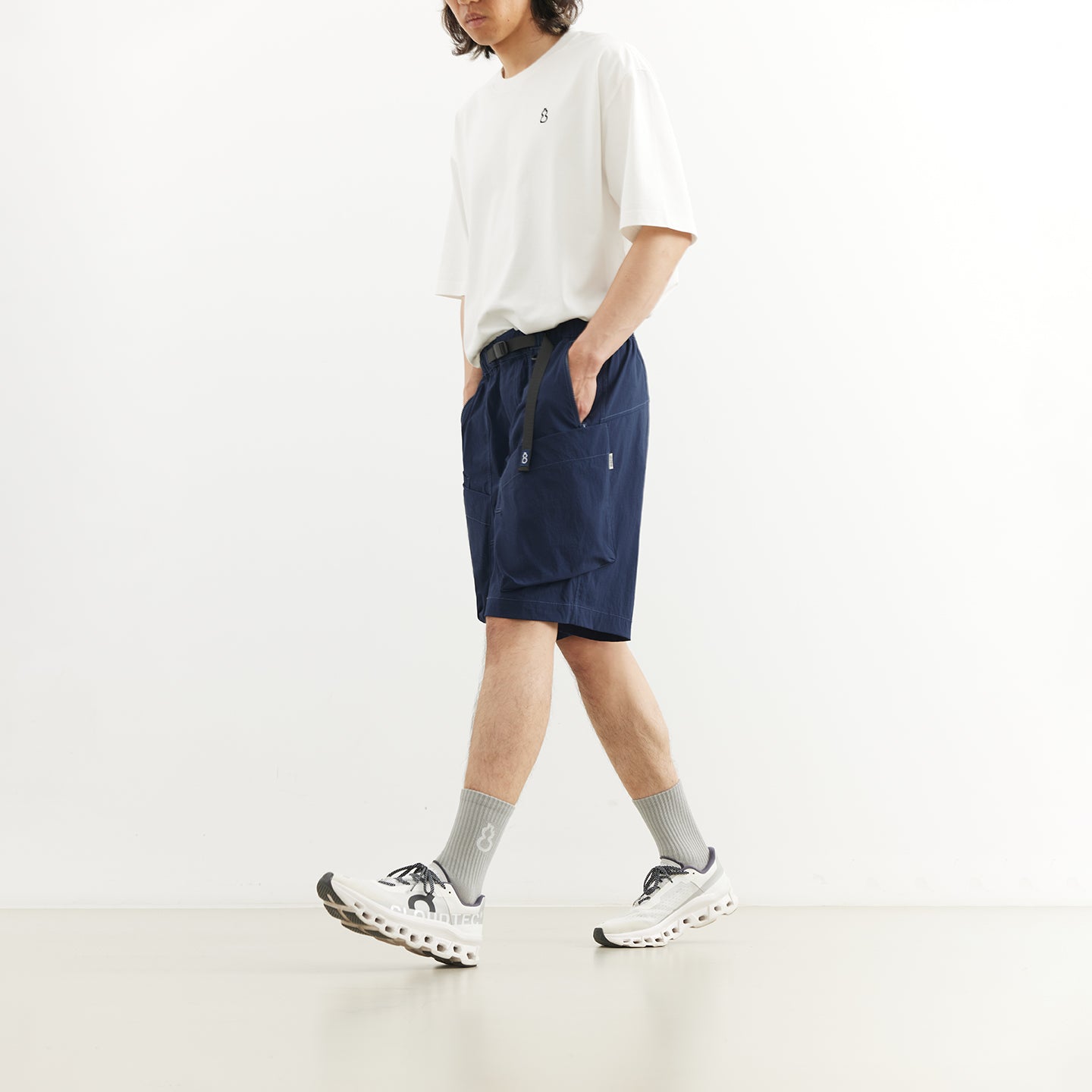 Chichaqu Quick-dry buckle shorts