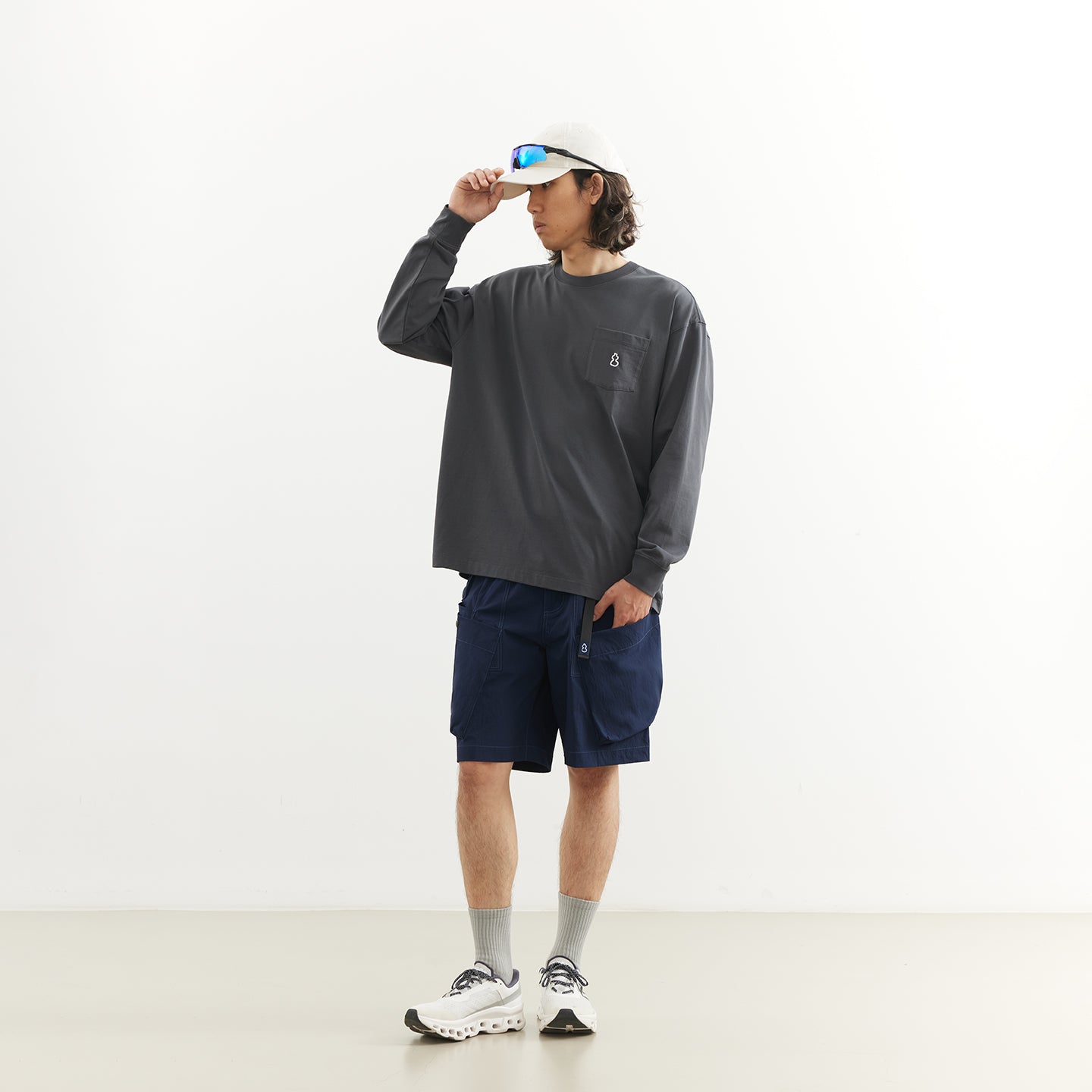 Chichaqu Quick-dry buckle shorts