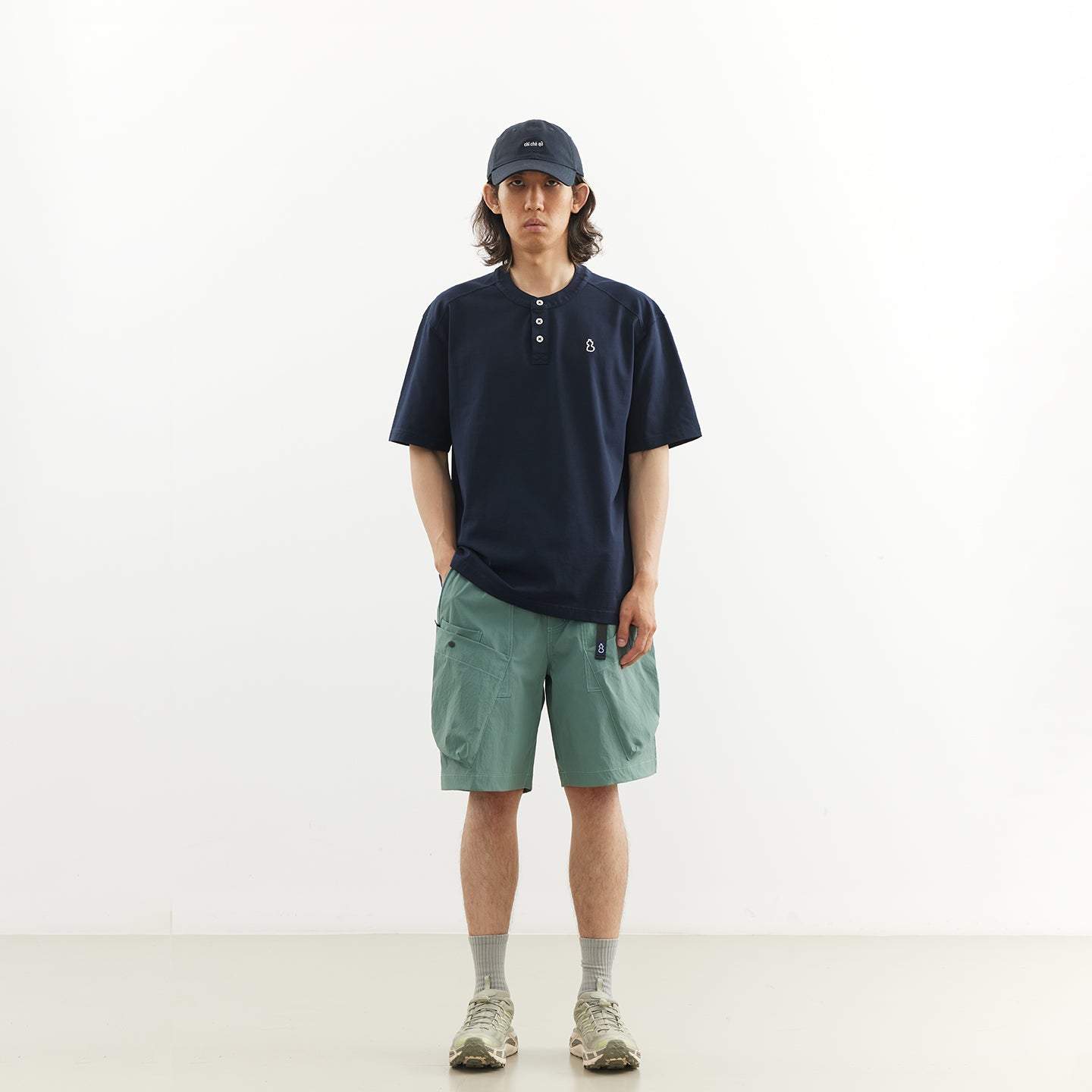 Chichaqu Quick-dry buckle shorts