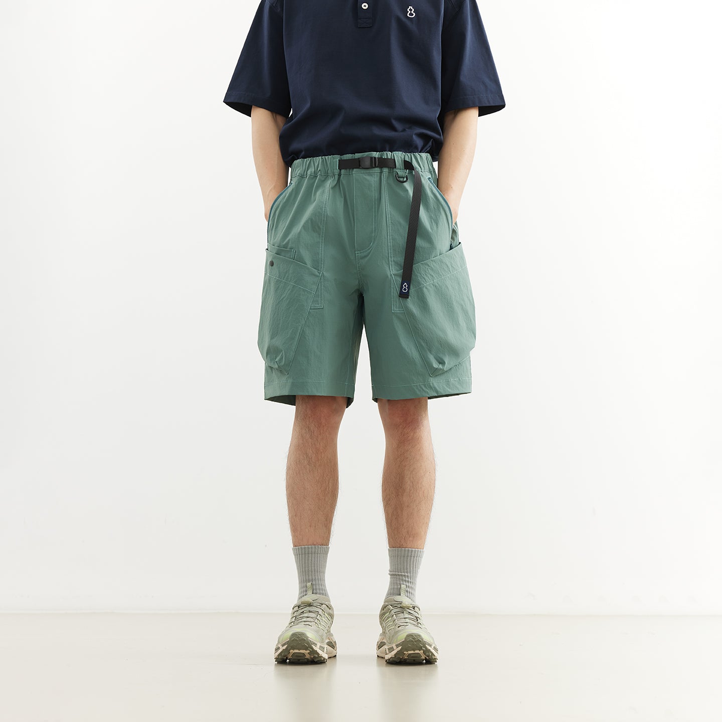 Chichaqu Quick-dry buckle shorts