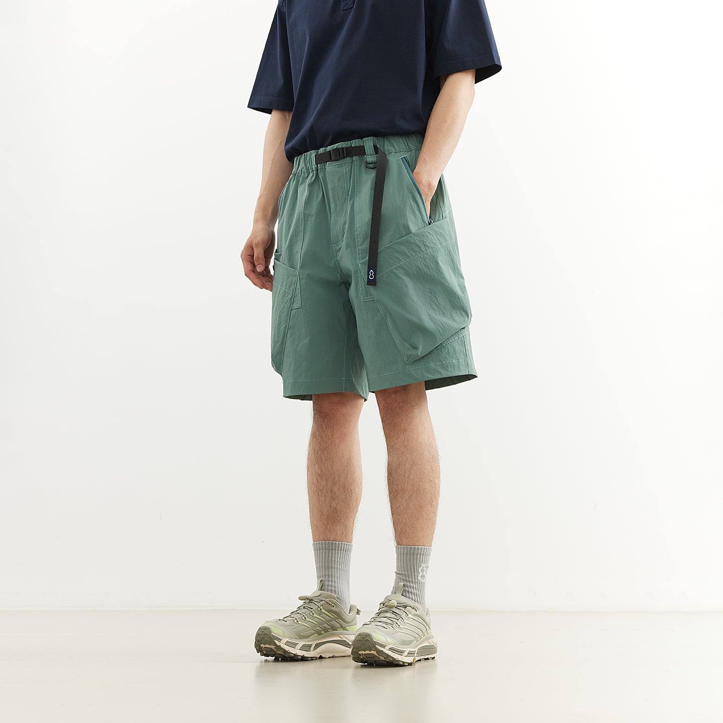 Chichaqu Quick-dry buckle shorts