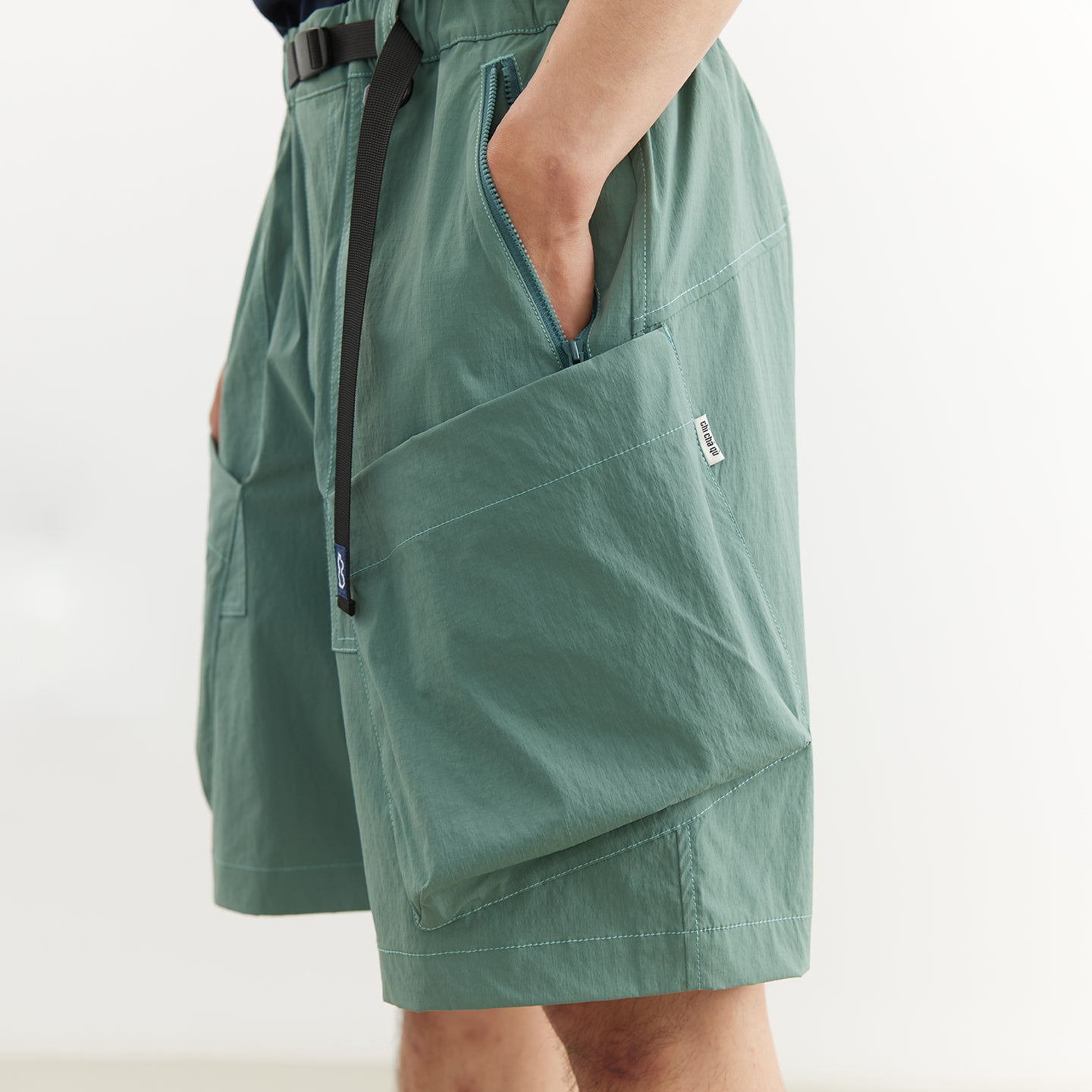 Chichaqu Quick-dry buckle shorts