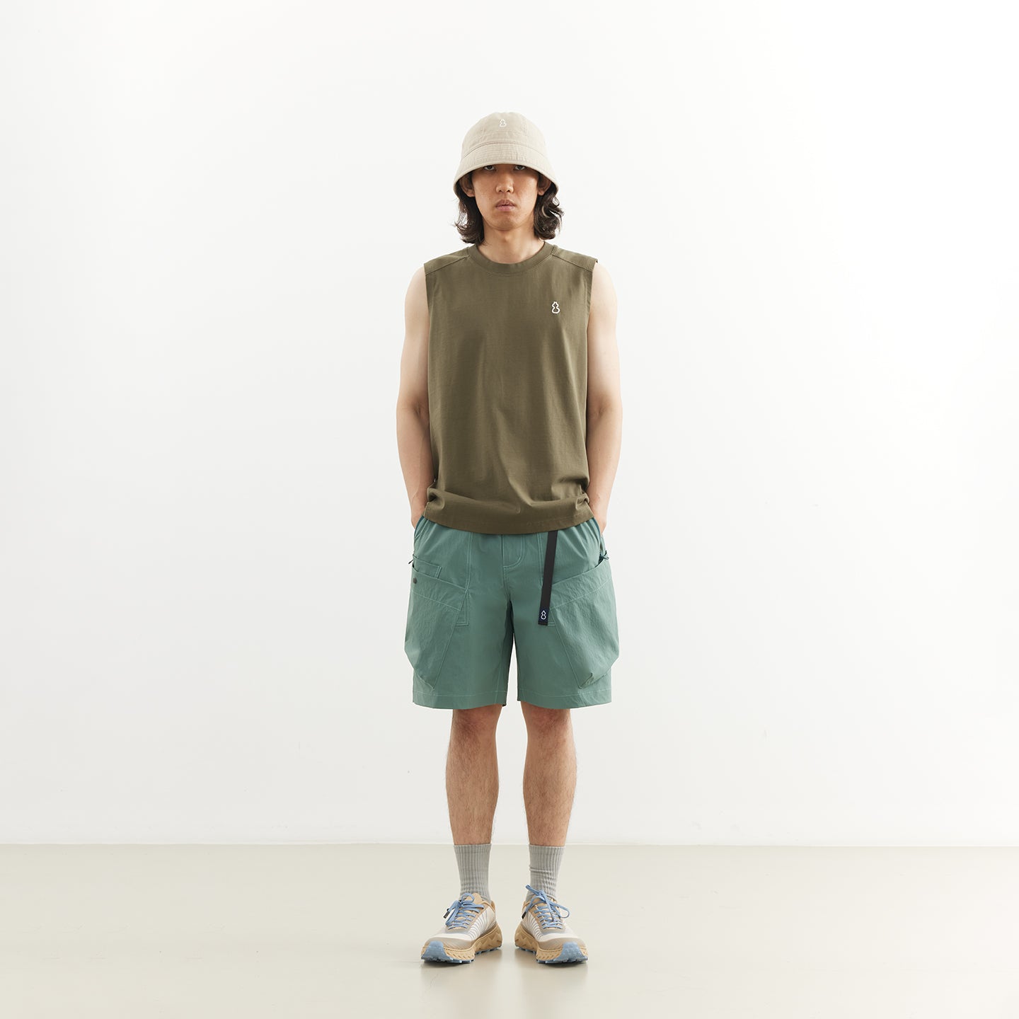 Chichaqu Quick-dry buckle shorts