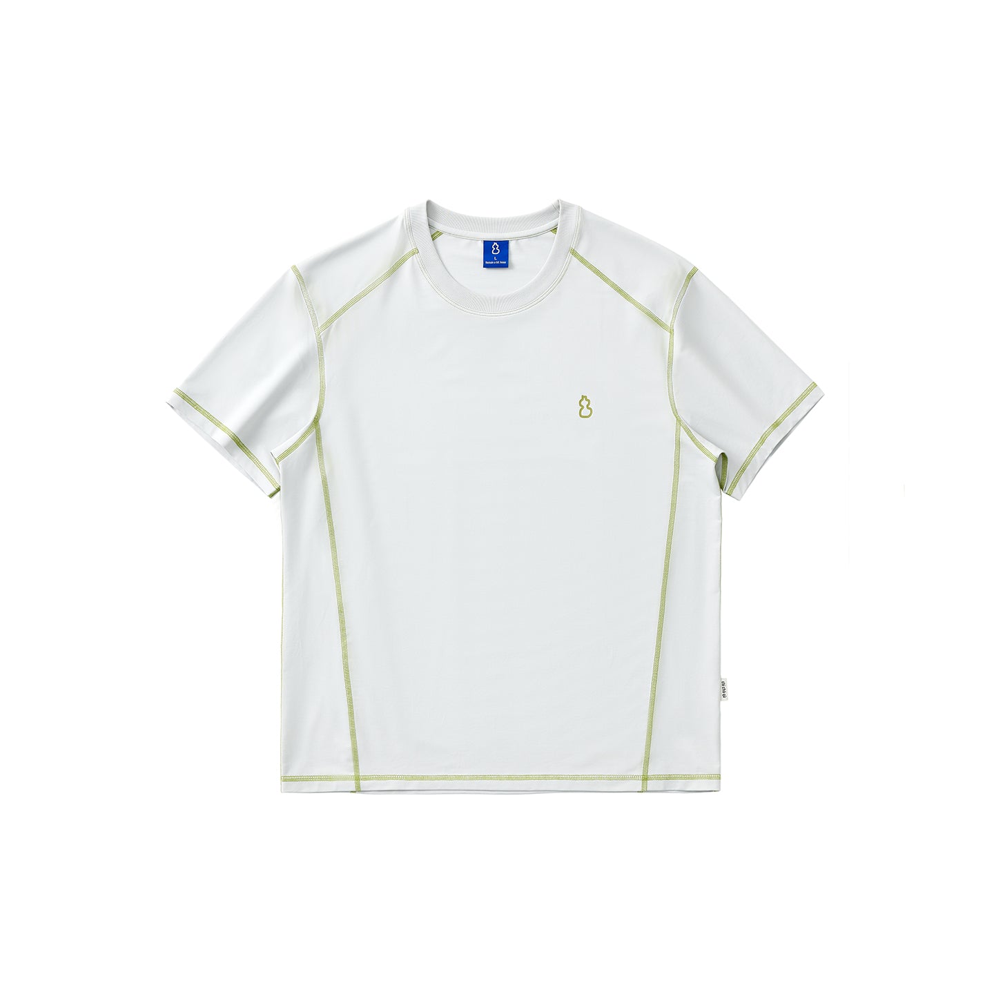 Chichaqu Cooling Topstitch Tencel Short-Sleeve Tee