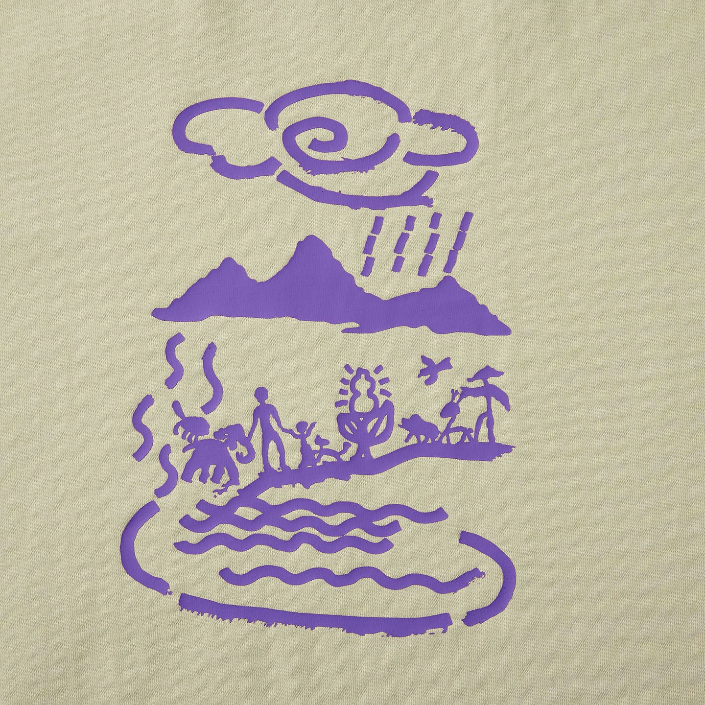 Chichaqu Natural Cycle Short-Sleeve Tee