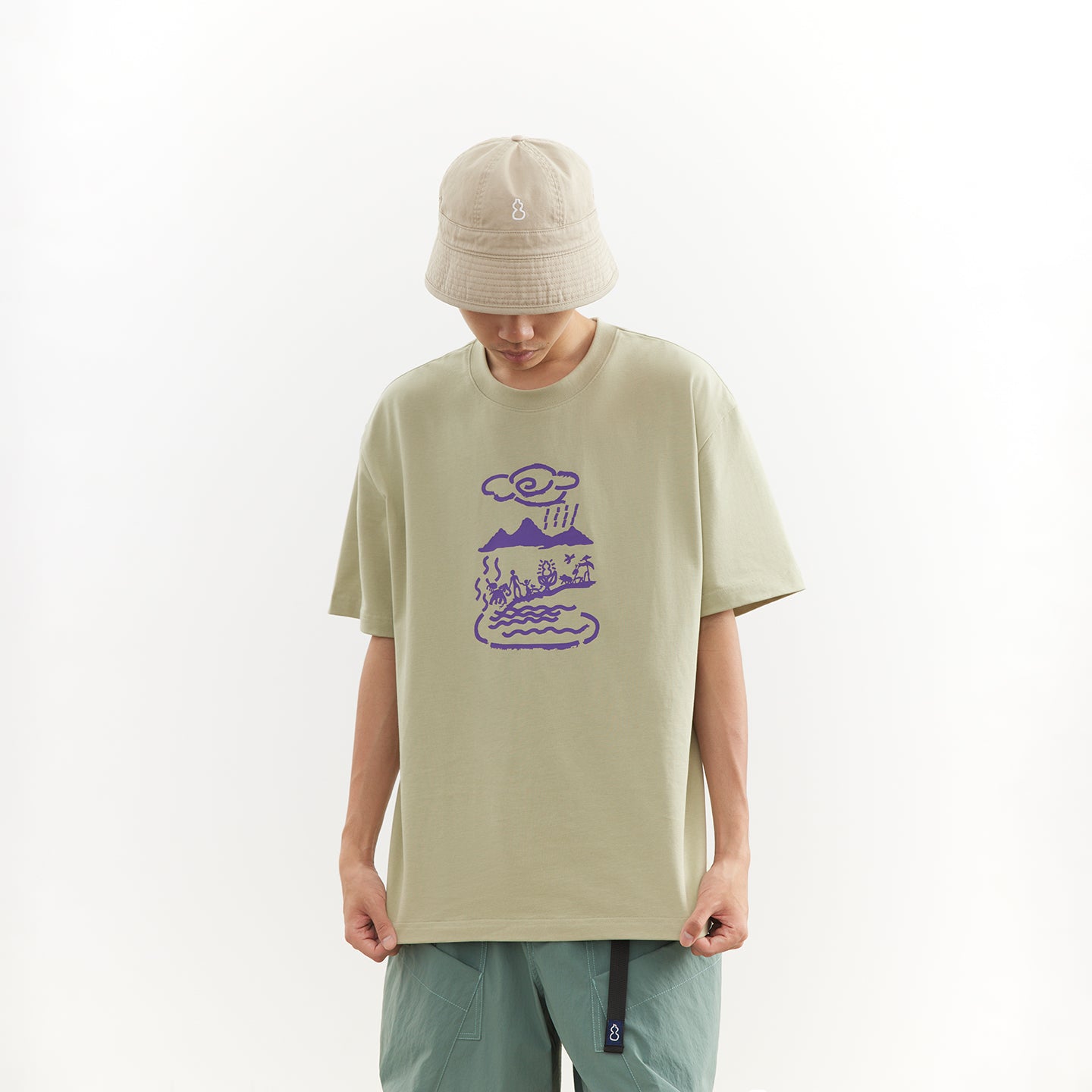 Chichaqu Natural Cycle Short-Sleeve Tee
