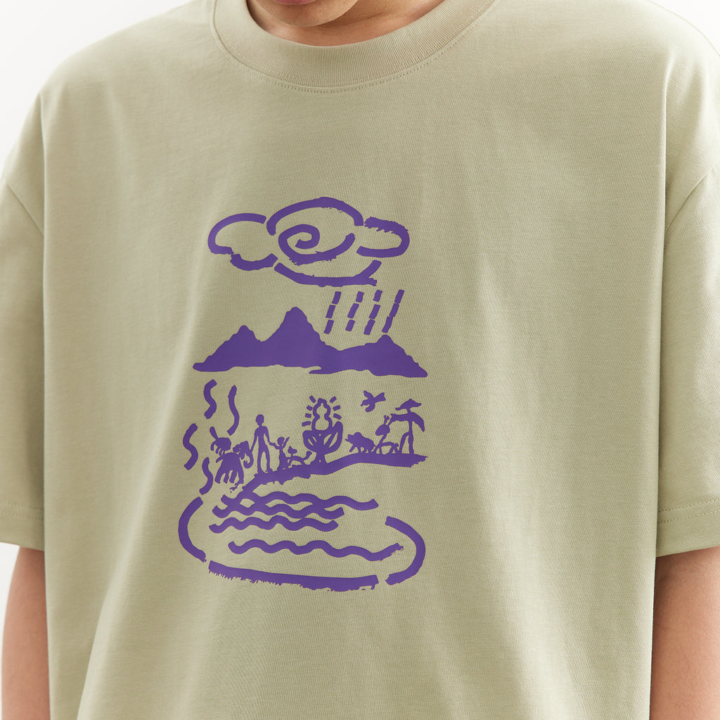 Chichaqu Natural Cycle Short-Sleeve Tee