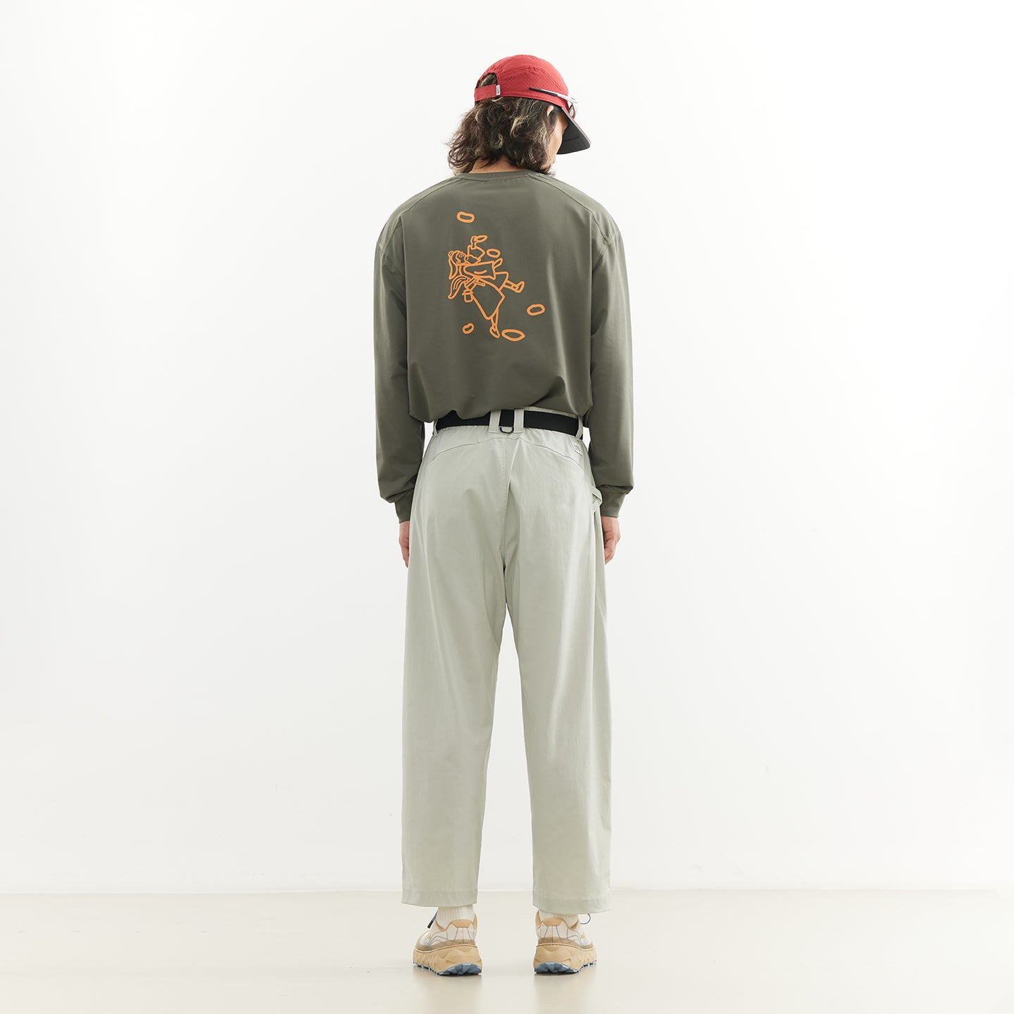 Chichaqu Quick-dry nylon cropped pants