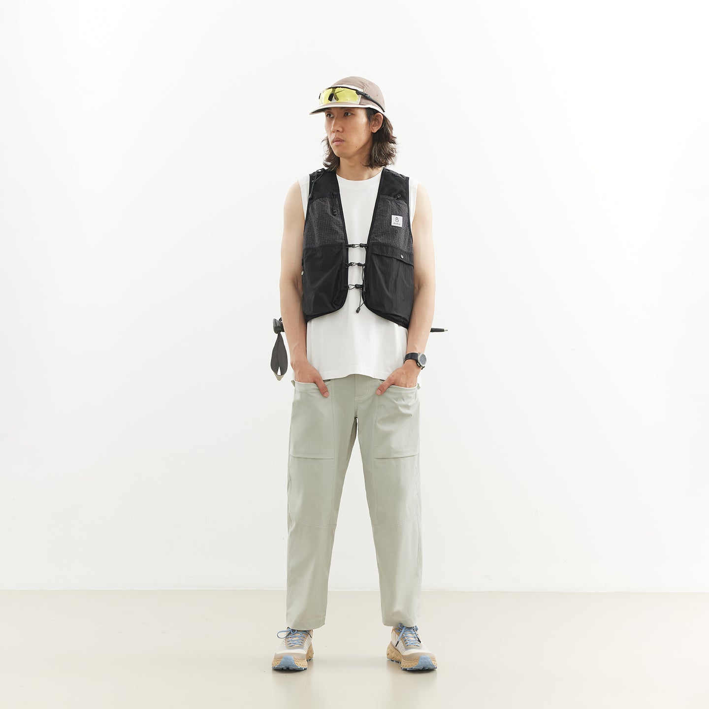 Chichaqu Quick-dry nylon cropped pants