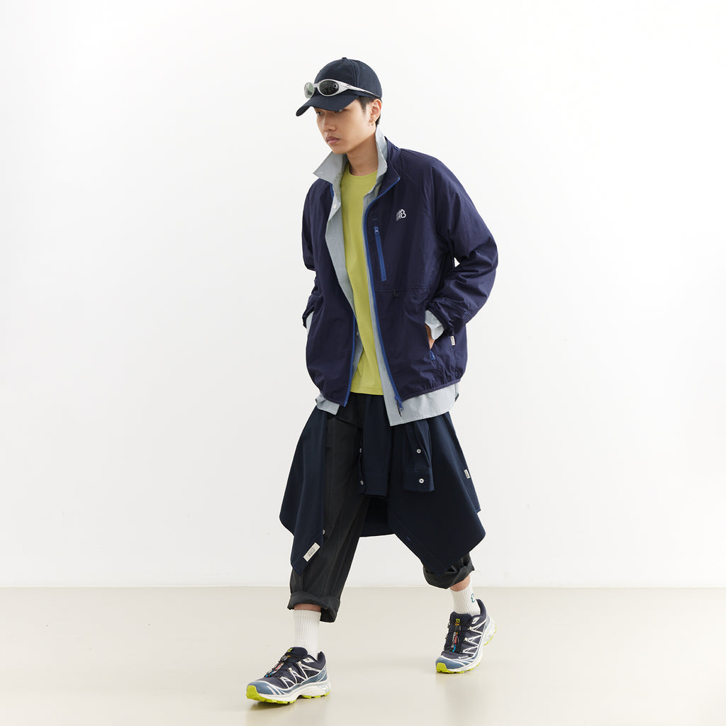 Chichaqu Diagonal-zip sun windbreaker