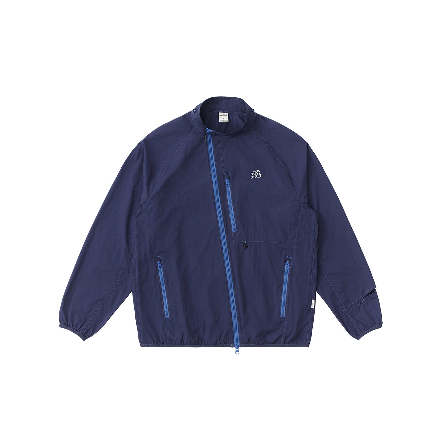 Chichaqu Diagonal-zip sun windbreaker
