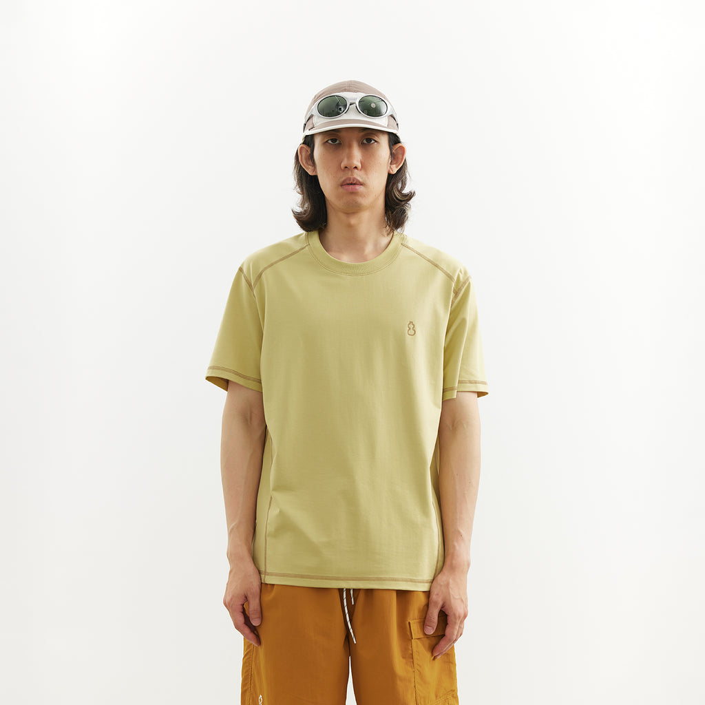 Chichaqu Cooling Topstitch Tencel Short-Sleeve Tee