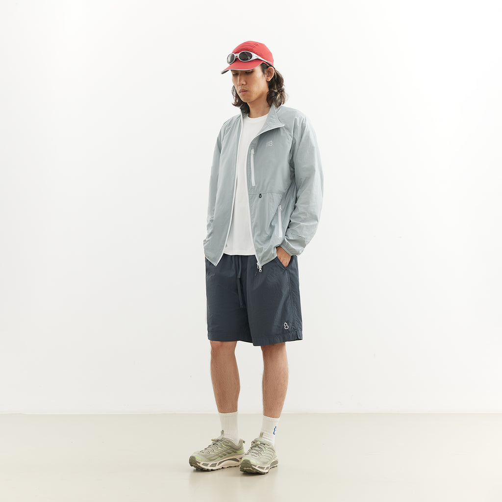 Chichaqu Diagonal-zip sun windbreaker