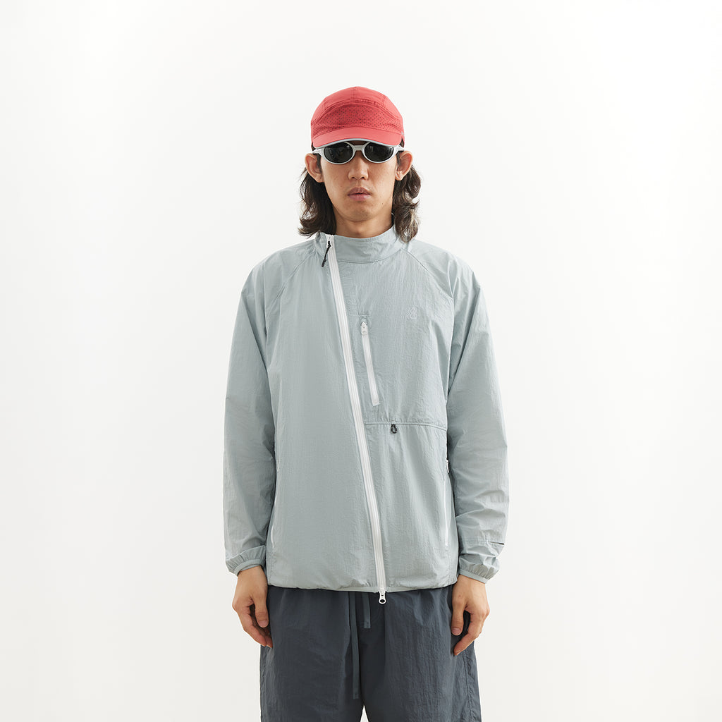 Chichaqu Diagonal-zip sun windbreaker