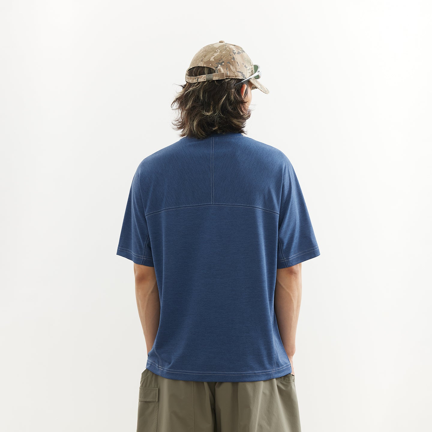 Chichaqu Heather crewneck short-sleeve tee