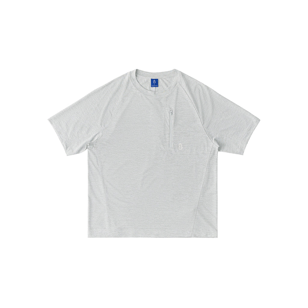 Chichaqu Heather crewneck short-sleeve tee