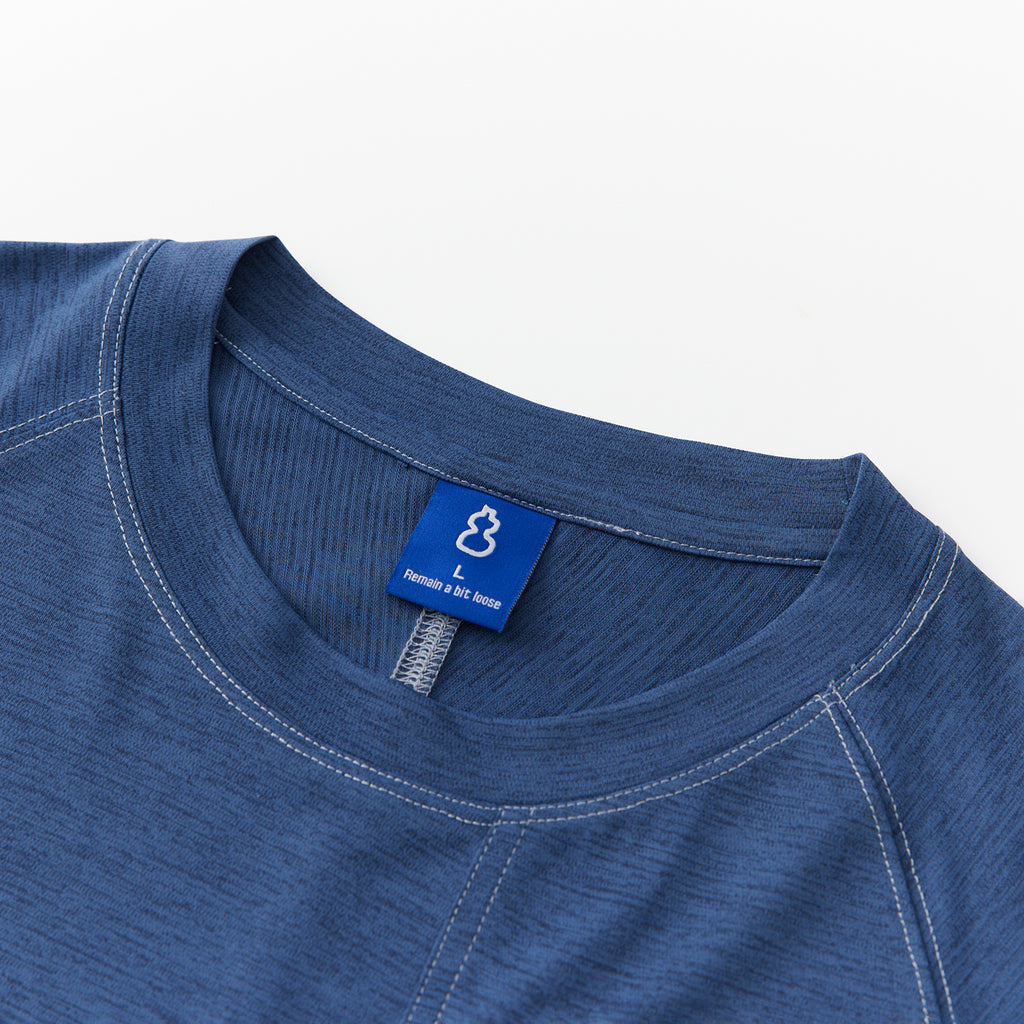 Chichaqu Heather crewneck short-sleeve tee