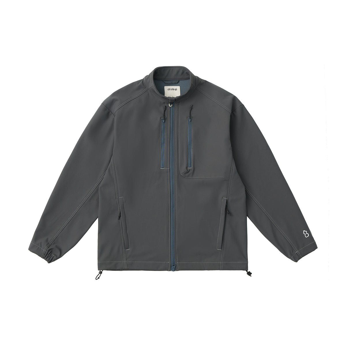 Chichaqu Softshell stand-collar jacket