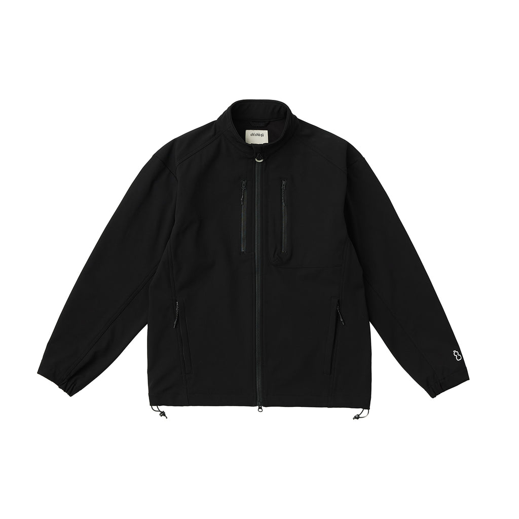 Chichaqu Softshell stand-collar jacket