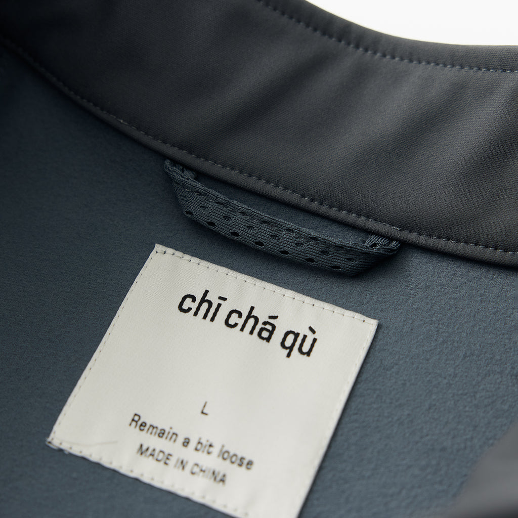 Chichaqu Softshell stand-collar jacket