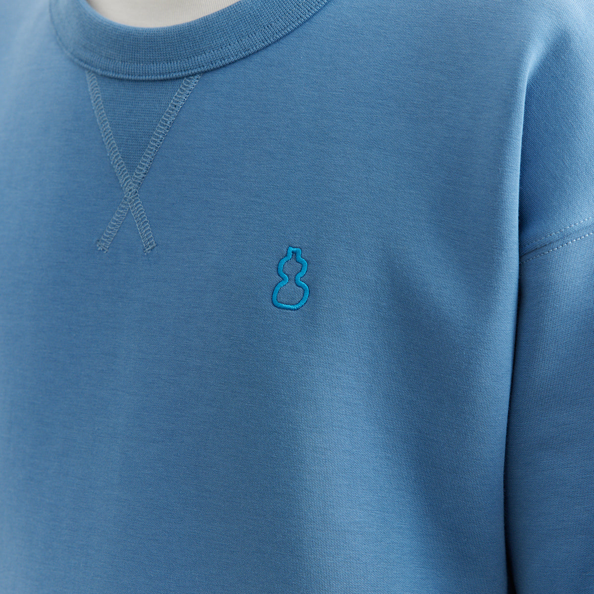 Chichaqu Tencel Air Cotton Crewneck Sweatshirt