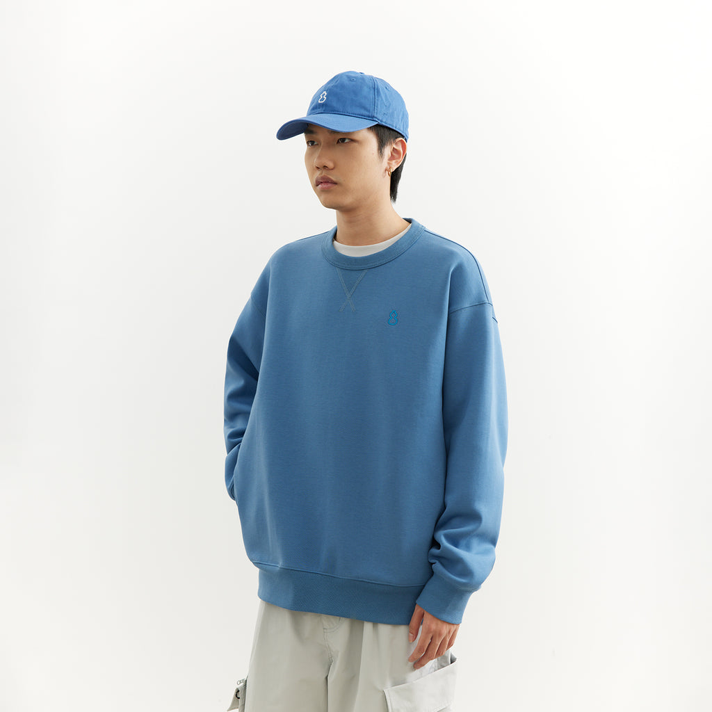 Chichaqu Tencel Air Cotton Crewneck Sweatshirt