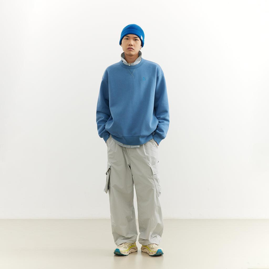 Chichaqu Tencel Air Cotton Crewneck Sweatshirt